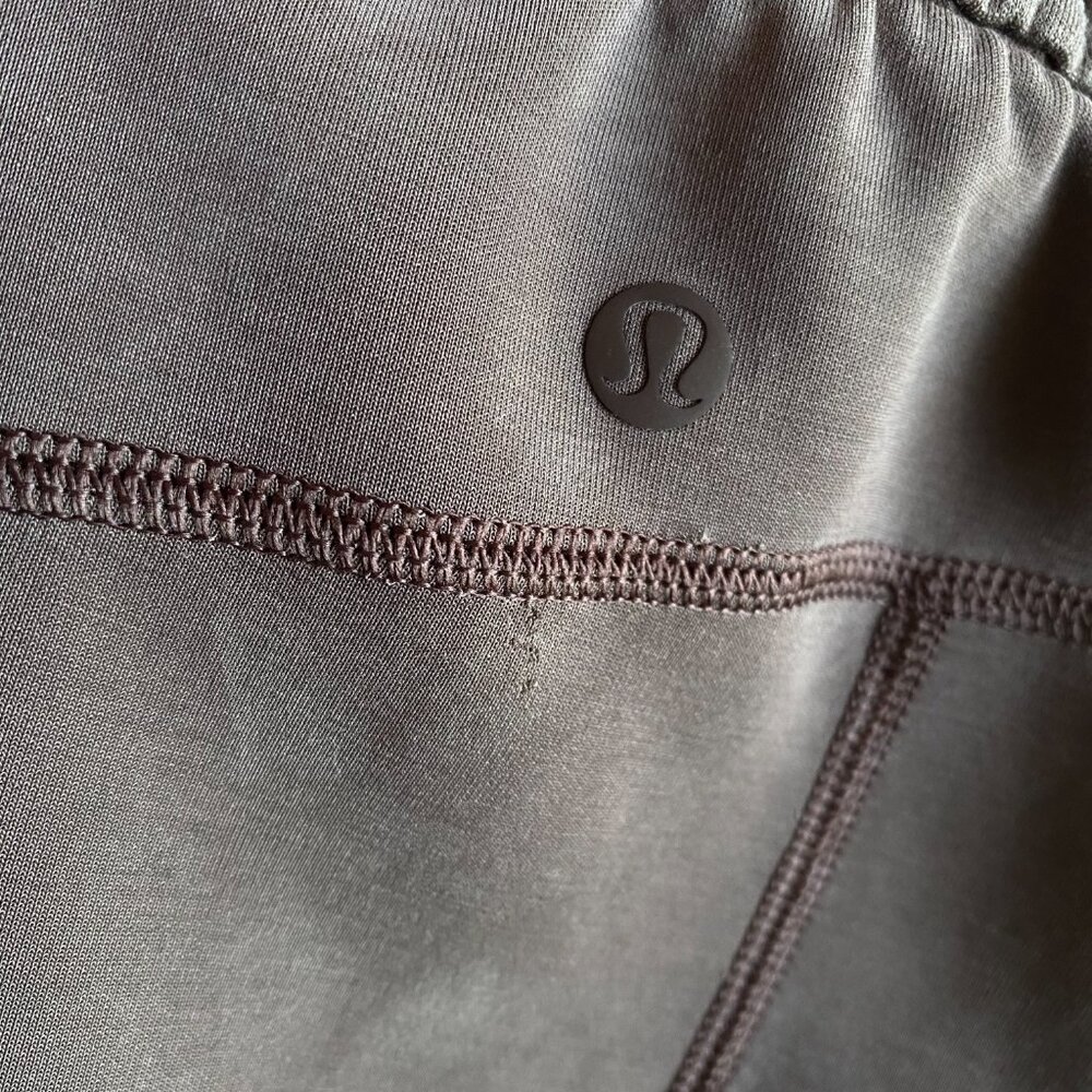 Lululemon Brushed Softstreme High-Rise Jogger Gray Size 4 - Picture 4 of 8